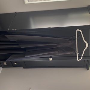 New never worn without tags Black strapless dress size 0